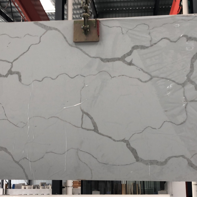 calacatta white quartz
